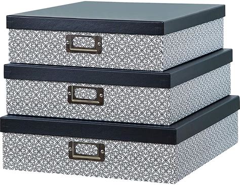 12x15 metal storage box|12x12 cardboard box with lid.